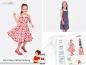 Preview: Schnittmuster Leni Kinderkleid by pattydoo